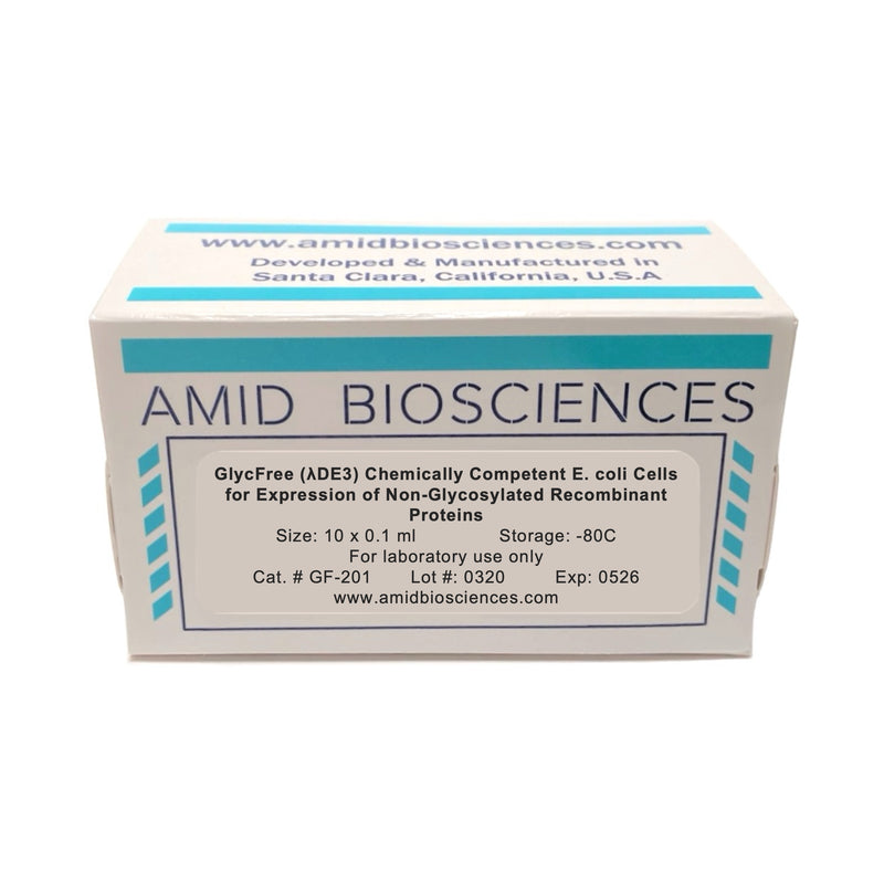 GlycFree (λDE3) Chemically Competent E. coli Cells for Expression of Non-Glycosylated Recombinant Proteins