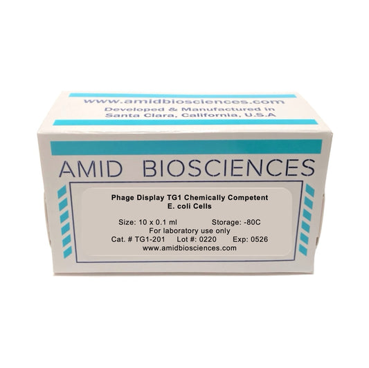 TG1 Chemically Competent E. coli Cells 10 x 0.1 ml Box - Amid Biosciences
