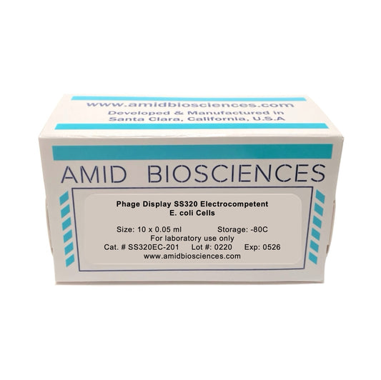 Phage Display SS320 Electrocompetent E.coli Cells | Antibody Phage Libraries | Peptide Phage Display