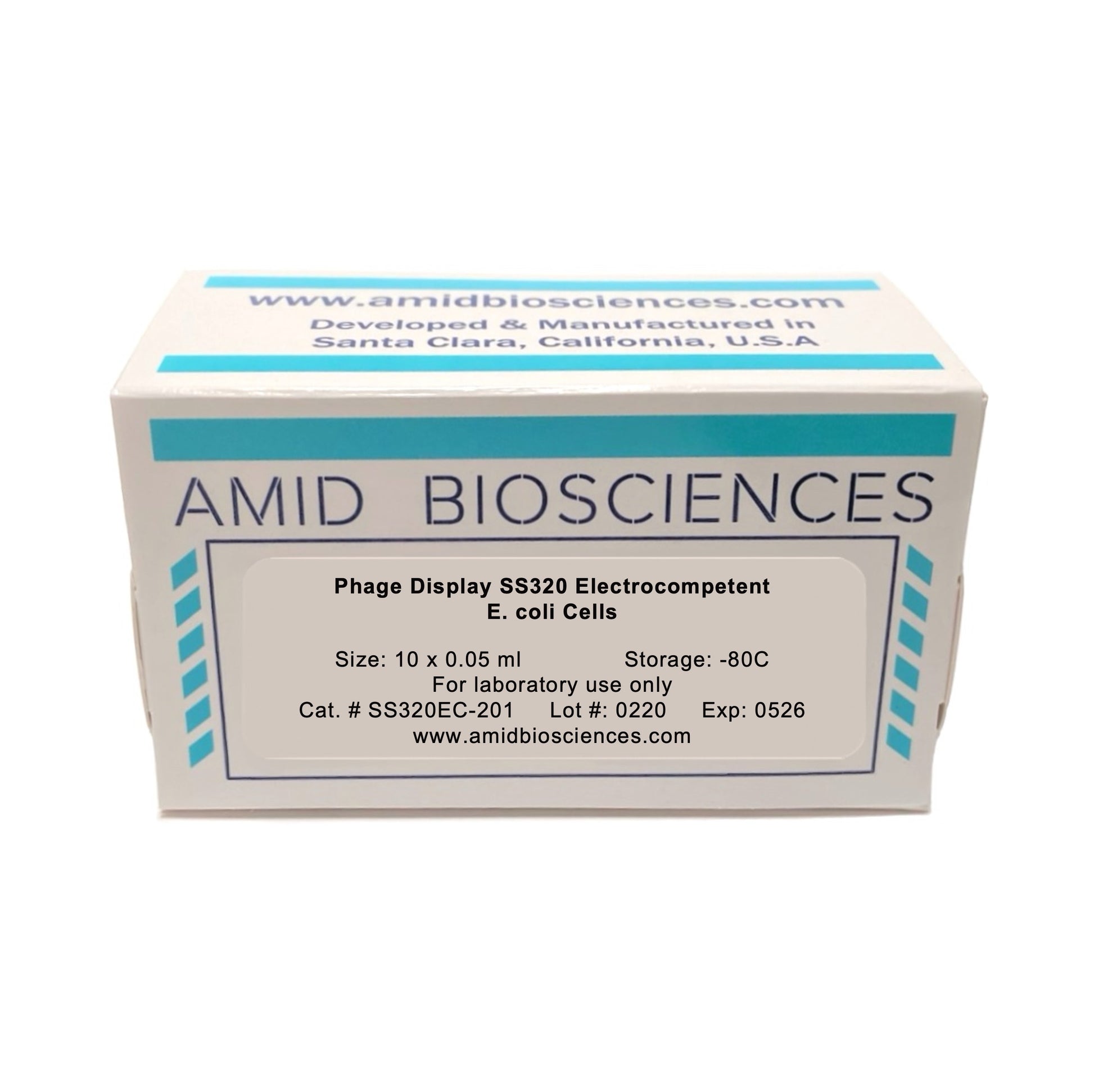Amid Biosciences SS320 Electrocompetent E. coli Cells for Phage Display Libraries