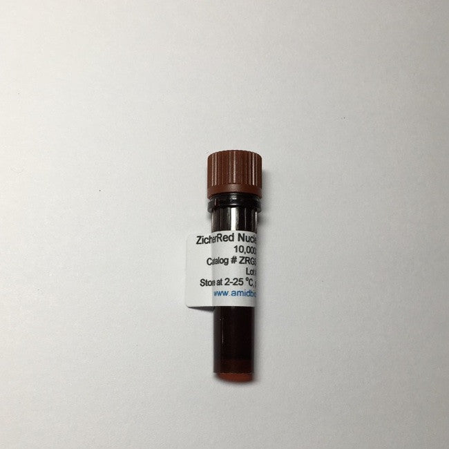 ZicherRed Nucleic Acid Gel Stain- 10000X in water-Safe Stain - Amid Biosciences